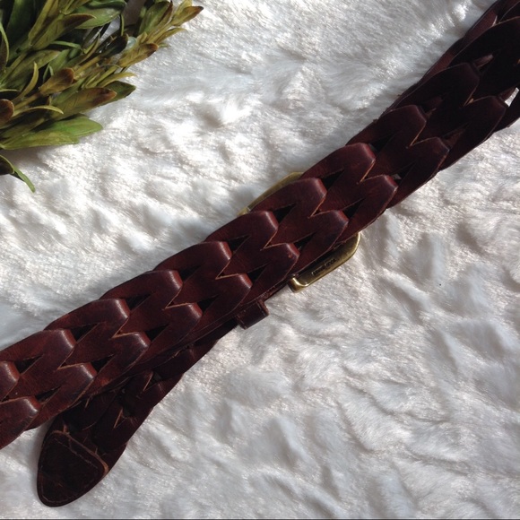 Genuine leather chain belt - Picture 2 of 5